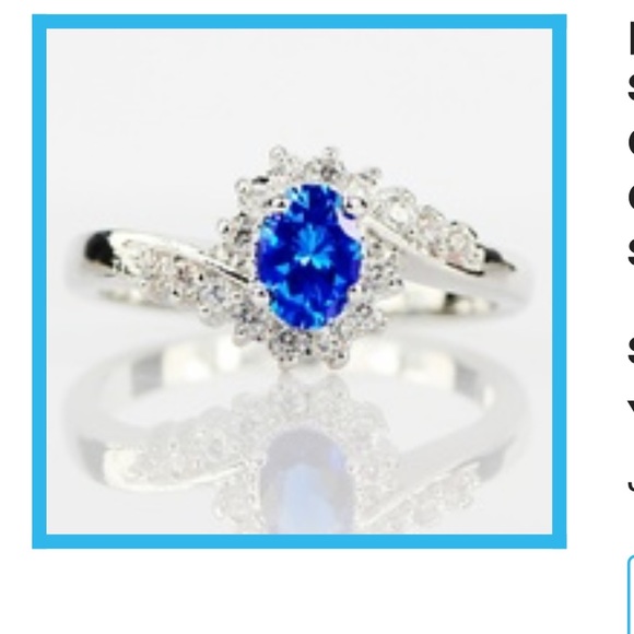 Jewelry - NEW Sapphire Ring